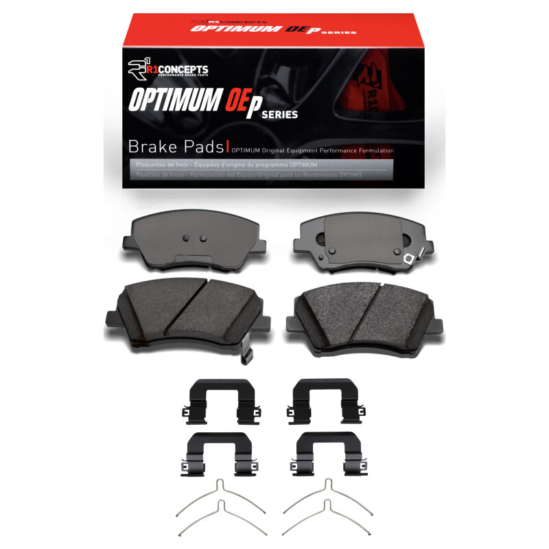 Hyundai Elantra Brake Pads - Front - R1 Concepts - Optimum OE - `17-`22